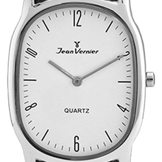 Relógio de Pulso Jean Vernier Pulseira Couro Preto JV06285B