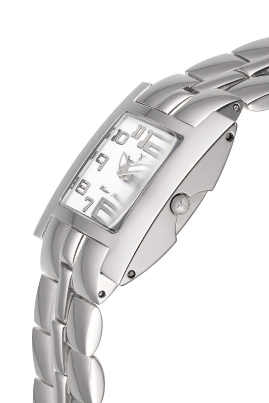 Relógio de Pulso Jean Vernier Prateado JV02221A