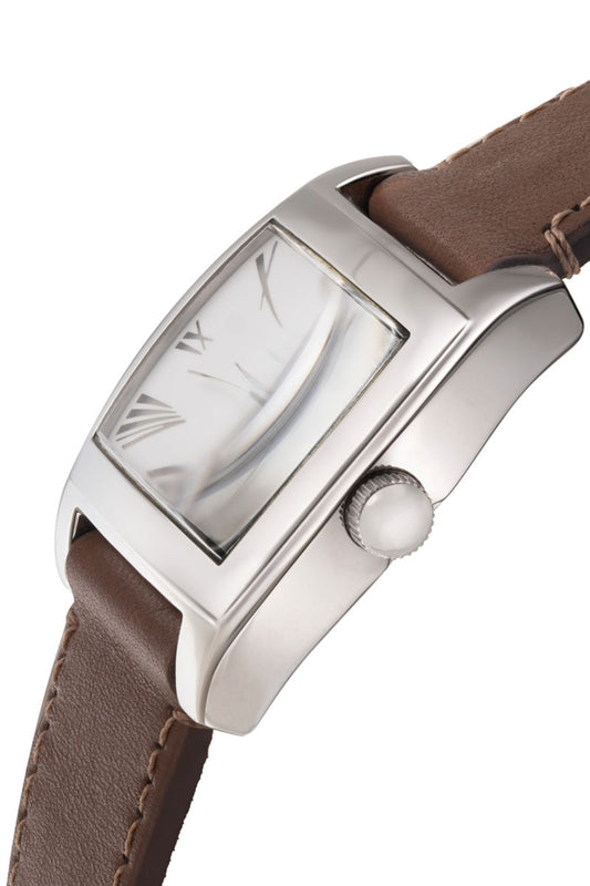 Relógio de Pulso Jean Vernier Feminino Prateado JV05977