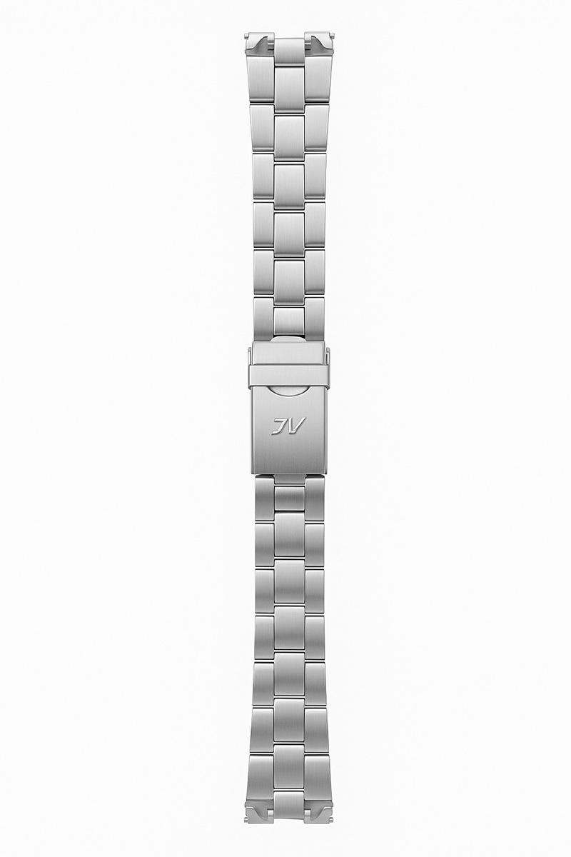 Pulseira Aço Inoxidável Fecho Dobrável Com Trava PU1331 (20mm)