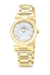 Relógio Jean Vernier Feminino Dourado Movimento Suíço JV01064