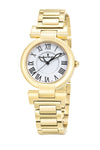Relógio Jean Vernier Dourado Feminino Movimento Suíço JV01065