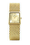 Relógio Jean Vernier Dourado Feminino Quadrado JV00114