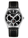 Relógio de Pulso Jean Vernier Masculino Pulseira Couro JV01941