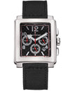 Relógio Jean Vernier Nylon Preto Cronógrafo JV03783NP