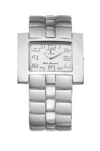 Relógio de Pulso Jean Vernier Prateado JV02221A