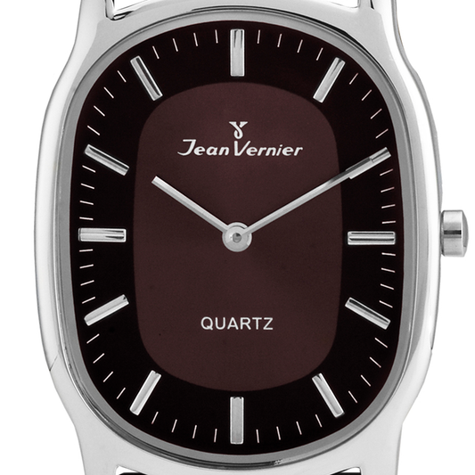 Relógio Masculino Jean Vernier Pulseira Aço Mesh JV00071A