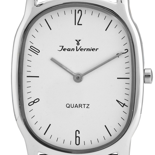 Relógio Masculino Jean Vernier Pulseira Aço Mesh JV00072A