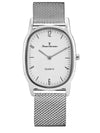 Relógio Masculino Jean Vernier Pulseira Aço Mesh JV00072A