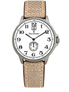 Relógio Masculino Jean Vernier Nylon Bege Calendário JV00313BJ-03