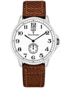 Relógio Masculino Jean Vernier Nylon Marrom Calendário JV00313BJ-04