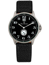 Relógio Masculino Jean Vernier Nylon Preto Calendário JV00313PJ-05