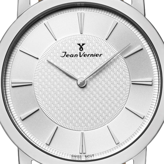 Relógio Jean Vernier Pulseira Aço Inoxidável JV00333-15