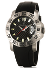 Relógio Jean Vernier Pulseira Silicone Preto JV00445