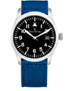Relógio Masculino Jean Vernier Nylon Azul JV01009NA