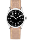 Relógio Masculino Jean Vernier Nylon Bege JV01009NB