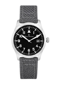 Relógio Masculino Jean Vernier Nylon Cinza JV01009-02