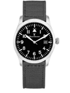 Relógio Masculino Jean Vernier Nylon Cinza Engate Rápido JV01009NC