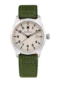 Relógio Masculino Jean Vernier Nylon Verde JV01011-01