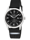 Relógio Jean Vernier Movimento Suíço Nylon Preto JV01127-30P