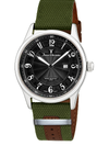 Relógio Jean Vernier Movimento Suíço Nylon Verde JV01127-30