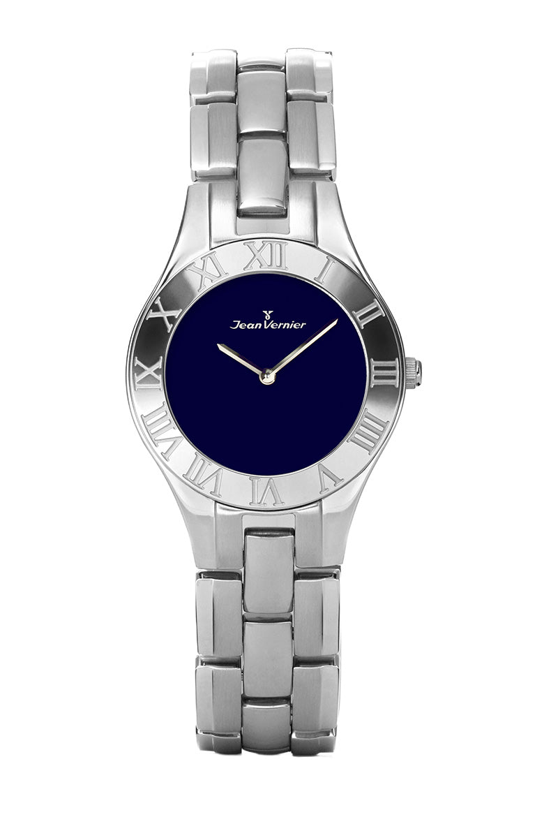Relógio Feminino Jean Vernier Pequeno Prateado JV03661A
