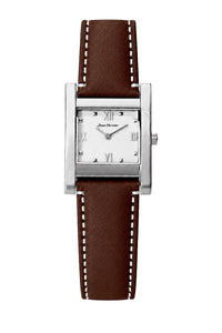 Relógio Masculino Jean Vernier Couro Marrom JV03658BM