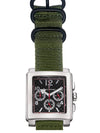 Relógio Jean Vernier Nylon Verde Cronógrafo JV03783NV