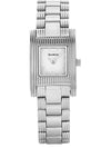 Relógio Feminino Jean Vernier Prateado Retangular JV01539B