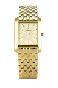 Relógio Jean Vernier Feminino Movimento Suíço Dourado JV02011