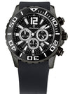 Relógio de Pulso Jean Vernier Pulseira Silicone Preto JV02094