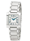 Relógio Feminino Jean Vernier Prateado Retangular JV22522
