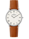 Relógio Masculino Jean Vernier Couro Havana JV35676RBH