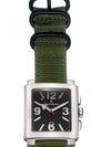 Relógio Jean Vernier Nylon Verde JV03760NV