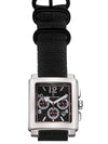 Relógio Jean Vernier Nylon Preto Cronógrafo JV03783NP