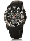 Relógio Jean Vernier Pulseira Cronógrafo Preto JV00444