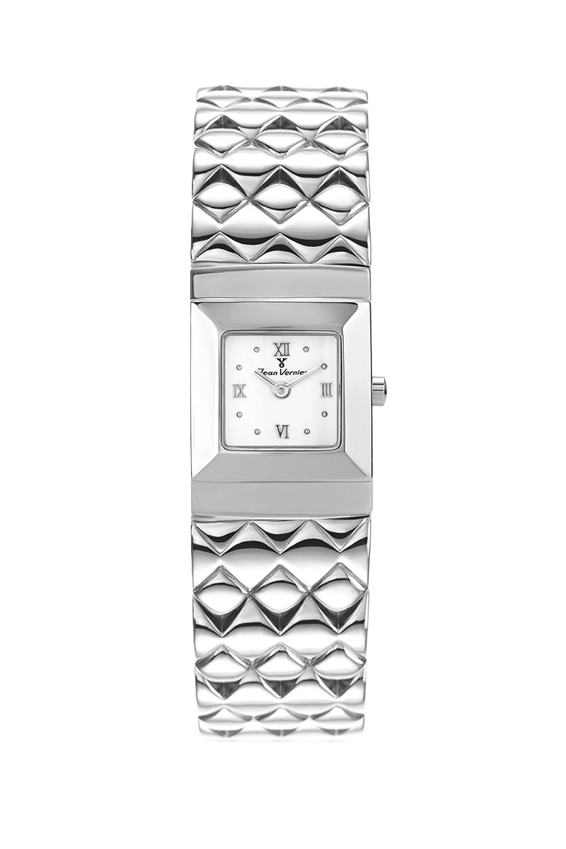 Relógio Feminino Jean Vernier Aço Inoxidável JV05840B