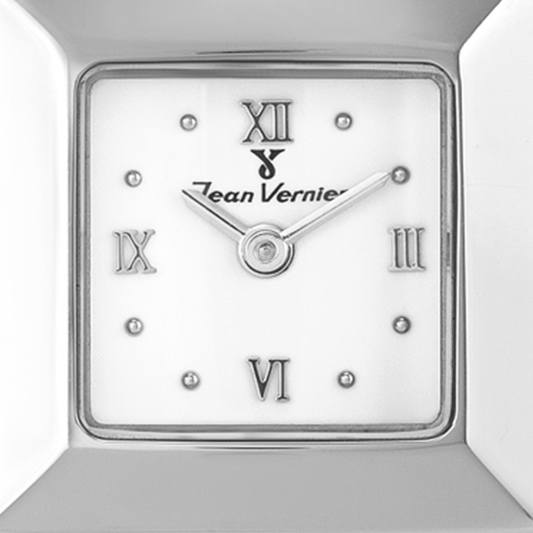 Relógio Feminino Jean Vernier Aço Inoxidável JV05840B