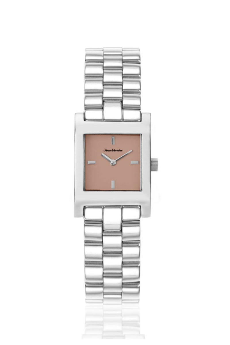 Relógio Jean Vernier Feminino Prateado JV07278LR