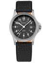 Relógio Jean Vernier Pulseira Couro / Nylon Preto Calendário JV01331-05