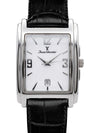 Relógio Jean Vernier Retangular Pulseira Couro JV02292B