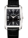 Relógio Jean Vernier Retangular Pulseira Couro JV02292P