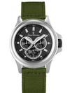 Relógio Jean Vernier Calendário Nylon Verde JV01662NV