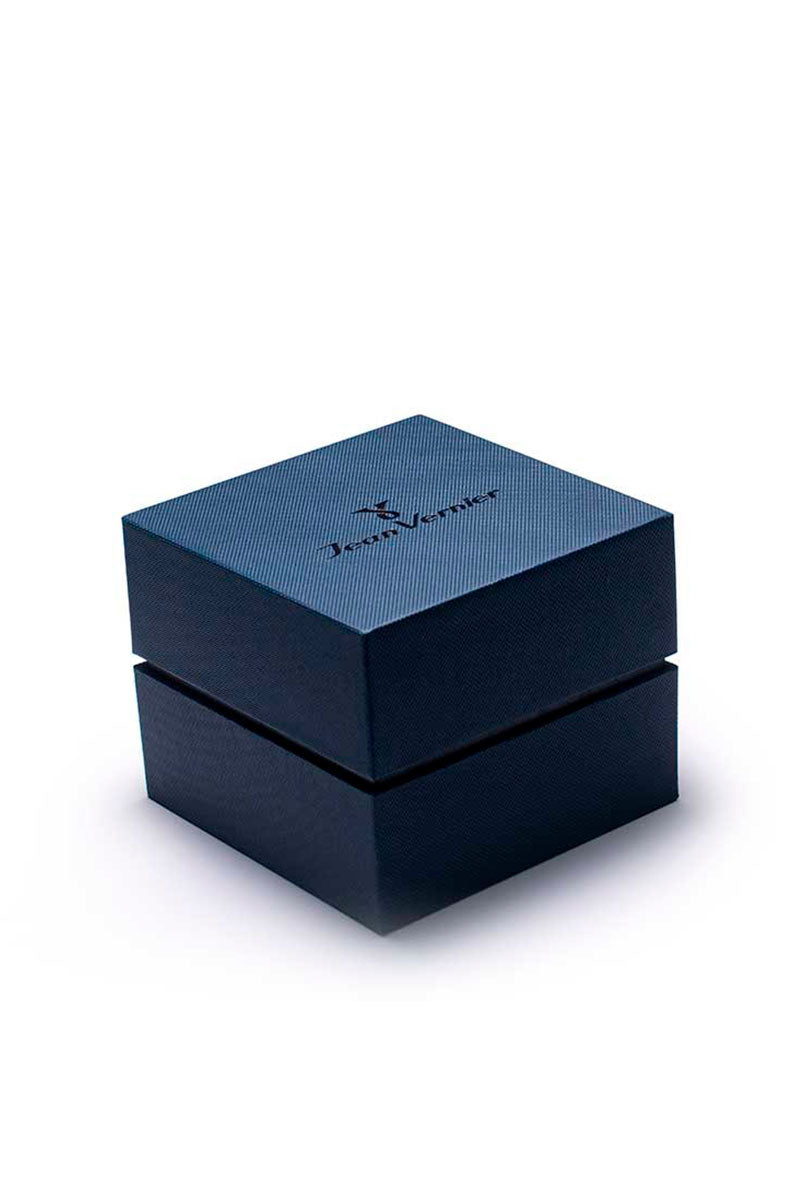 Relógio Jean Vernier Pulseira Silicone Preto JV00446