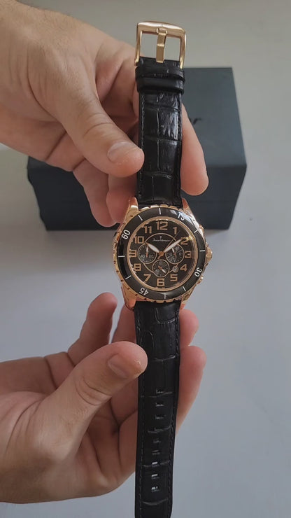 Relógio Jean Vernier Masculino Cronógrafo JV33711