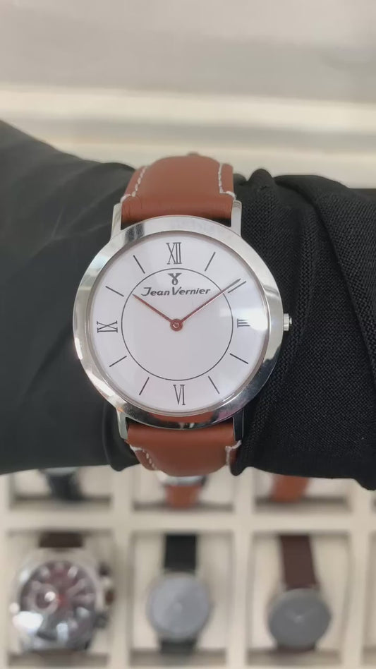 Relógio Jean Vernier Masculino Movimento Suíço JV03014H