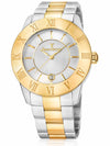 Relógio Jean Vernier Bicolor Feminino Movimento Suíço JV01018