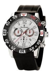 Relógio Masculino Jean Vernier Preto Cronógrafo JV01108
