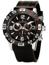 Relógio de Pulso Jean Vernier Masculino Preto Cronógrafo JV01109