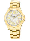 Relógio Jean Vernier Dourado Feminino Movimento Suíço 10ATM - JV01126